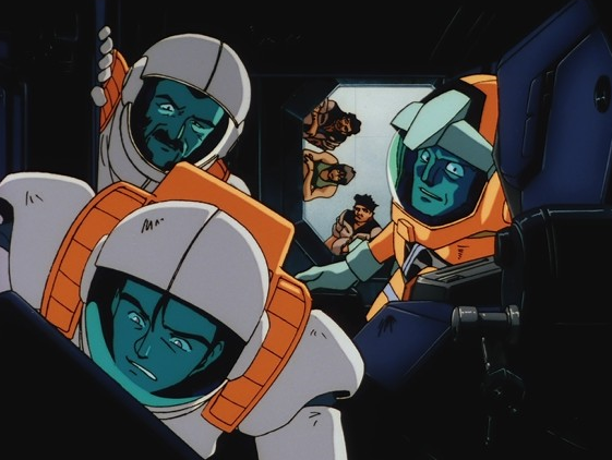 Twitter 上的 ガンダム モビルスーツ バイブル Gmb 通信 お待たせしました それではガンダムトピック 08小隊 編 第1話bパートの解説を始めます Bパートの始まりは連邦軍輸送船から すでにサンダースのジムは合流しており 修理と補給の真っ最中 またコクピット
