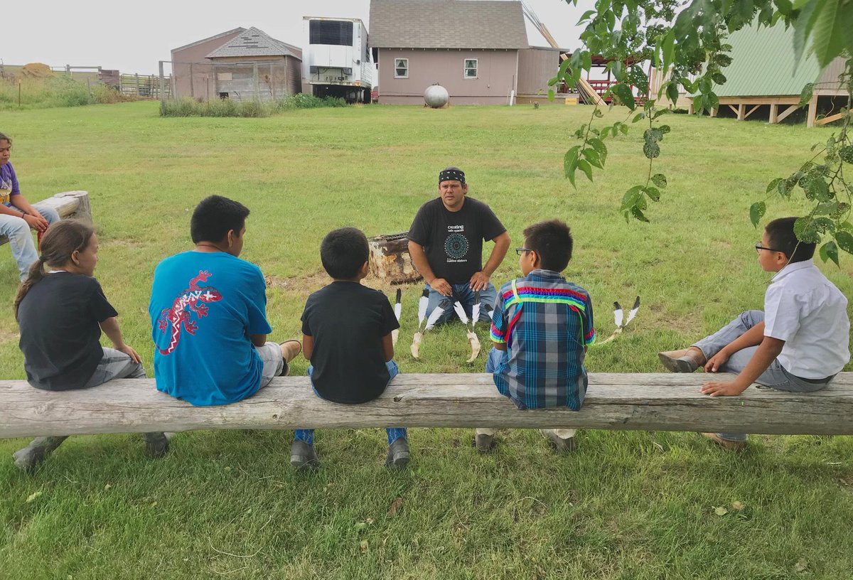 WicaAgli's tweet photo. Today we sat with the boys and discussed why oskate / games are so important. Games teach us about ourselves. They challenge us and help us to find non violent practices of conflict resolution that addresses frustration and negativity in a positive and healthy way. https://t.co/UtfgKZHFZW