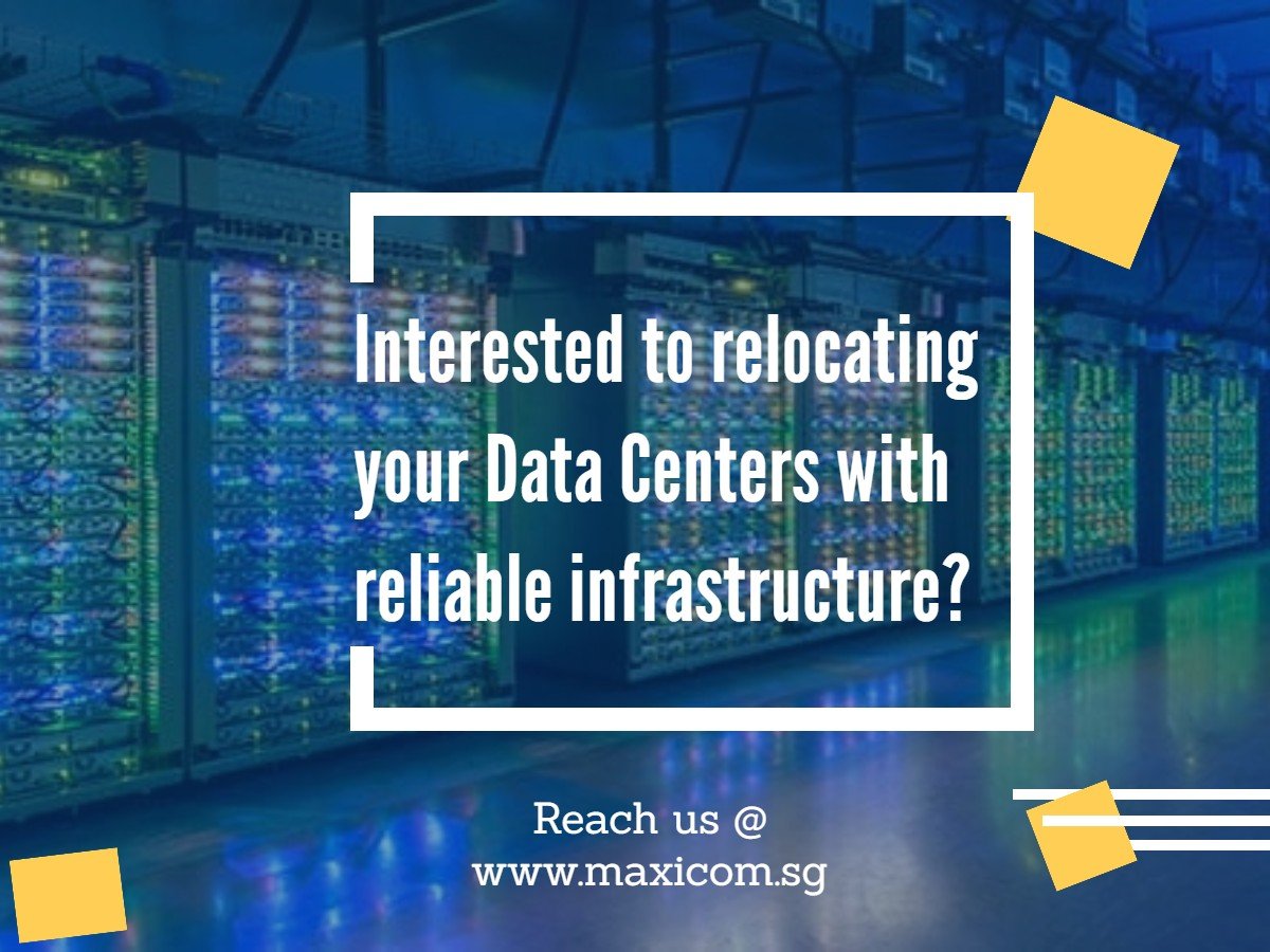 maxicomsg's tweet photo. Interested to relocating your Data Centers with reliable infrastructure?

Reach us @ https://t.co/cchcKYgNt6

#datacenter #datacenterrelocation #colocateddatacenter #datadenters #datacenterequipment #upgradedatacenter #servers #usedservers #technology https://t.co/YXYMEHMJG2