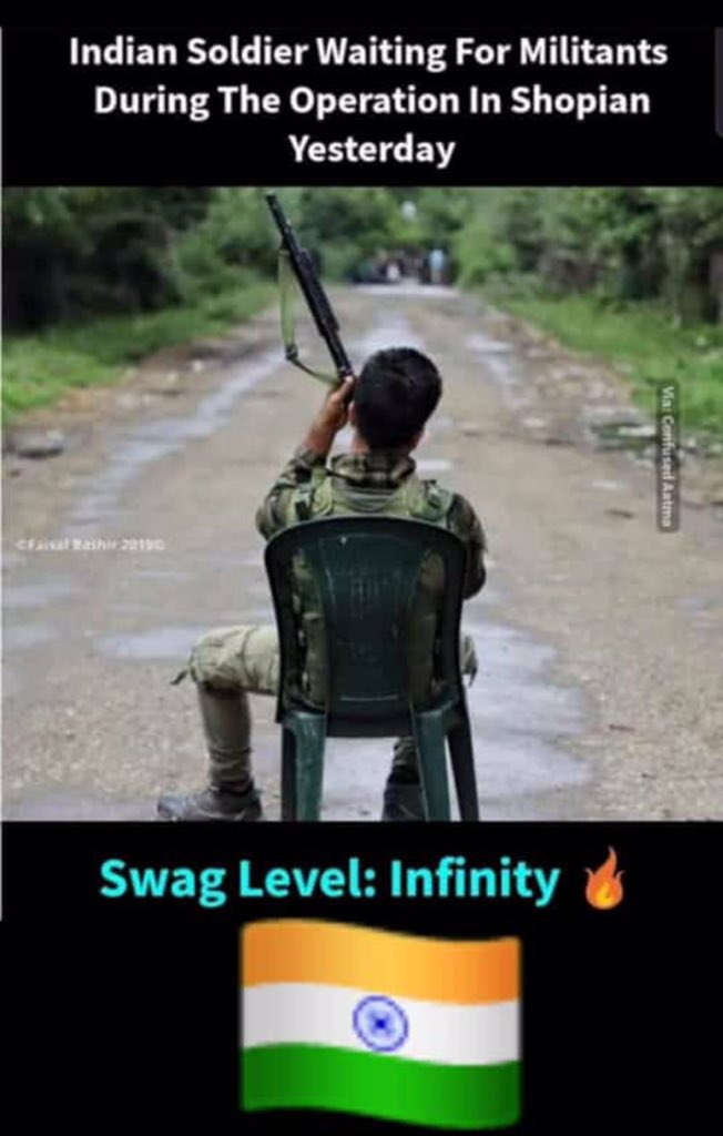 kdparikh's tweet photo. #swag #IndianArmy #hostoric #decision #Artical370 #Article35A https://t.co/t73WBKtoZg