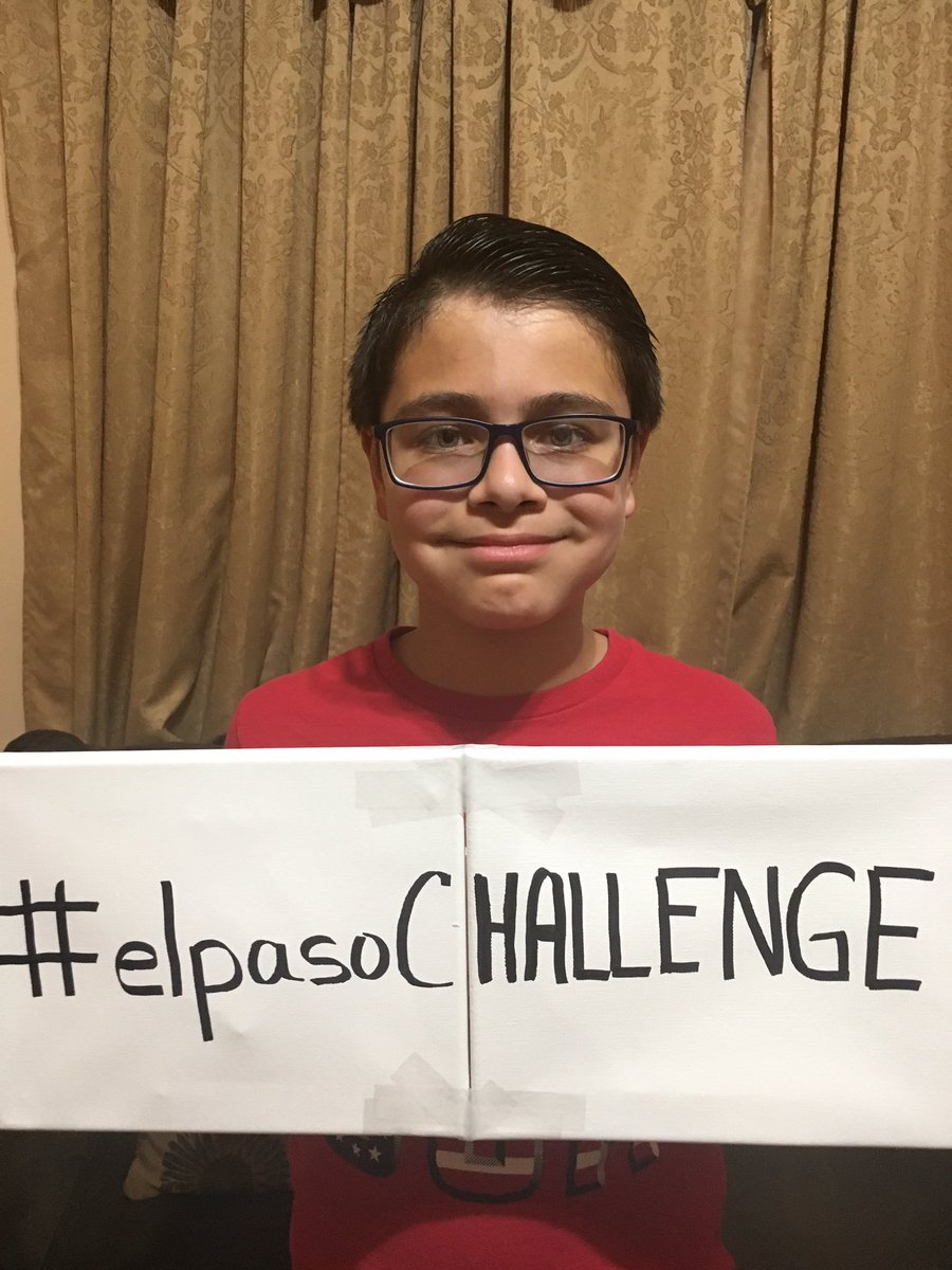 MuhammadLila's tweet image. After the #ElPasoShooting, 11-year old Ruben Martinez had an idea.

For each victim killed, he would commit a random act of kindness.

When others found out, they joined in.  People are now doing it across America.

Goodness can be viral, too.

#elpasoCHALLENGE 
(@rgandarilla99)