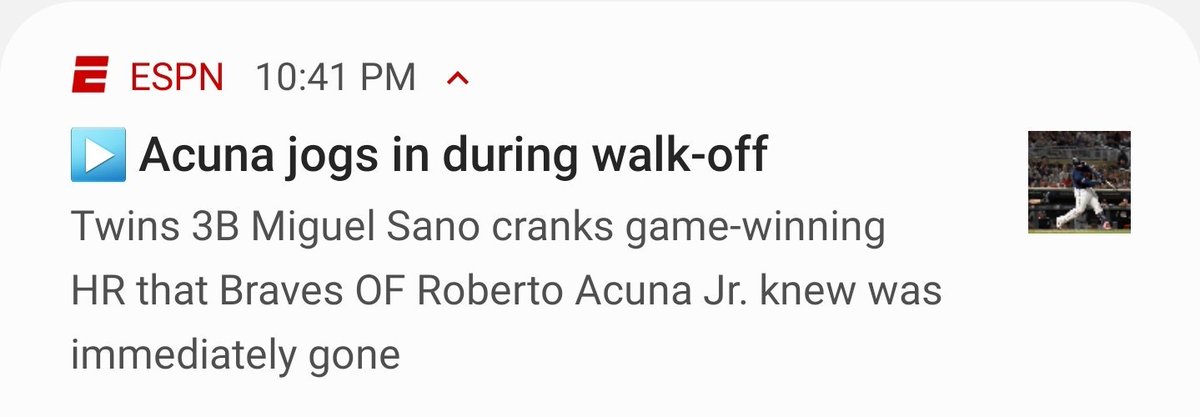 BMonk1's tweet photo. @espn, don't disrespect @ronaldacunajr24 like that. #elabusador #ronaldnotroberto https://t.co/ZZTFas7tiY