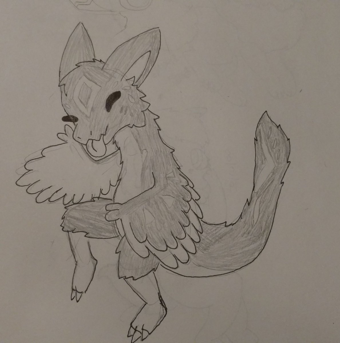 Benjiflam's tweet photo. <3 #furry #chibi #myoc #Fluffdragon https://t.co/jtbYPRhH5m
