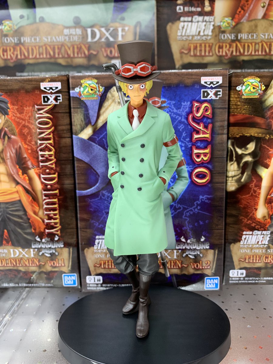 O Xrhsths タイトーfステーション プレ葉浜北店 Sto Twitter 景品入荷情報 劇場版 One Piece Stampede Dxf The Grandline Men Vol 2 Sabo 全1種 入荷致しました コートでビシッとキメたカッコいいサボのフィギュアです ᄇ ﻭ プレ葉 プライズ