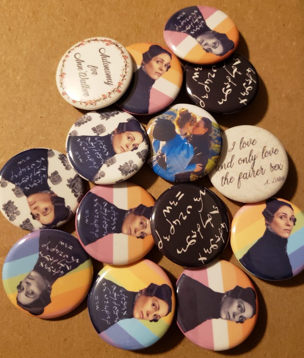 queerfullycast's tweet photo. β¨GIVEAWAYβ¨
We are giving away 4 #GentlemanJack pins (of your choice) on twitter and 4 on our Instagram!
Ends Aug. 14!
To enter on twitter, retweet + follow!
You can get two extra entries by submitting questions/quizzes (see pinned tweet)!
Good luck! π© #queerfully https://t.co/yuGaKLQ637