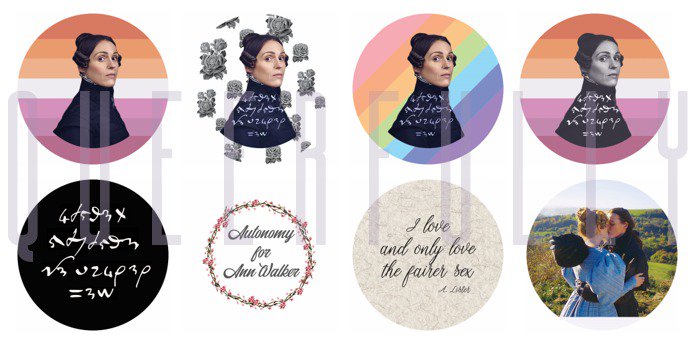 queerfullycast's tweet photo. β¨GIVEAWAYβ¨
We are giving away 4 #GentlemanJack pins (of your choice) on twitter and 4 on our Instagram!
Ends Aug. 14!
To enter on twitter, retweet + follow!
You can get two extra entries by submitting questions/quizzes (see pinned tweet)!
Good luck! π© #queerfully https://t.co/yuGaKLQ637
