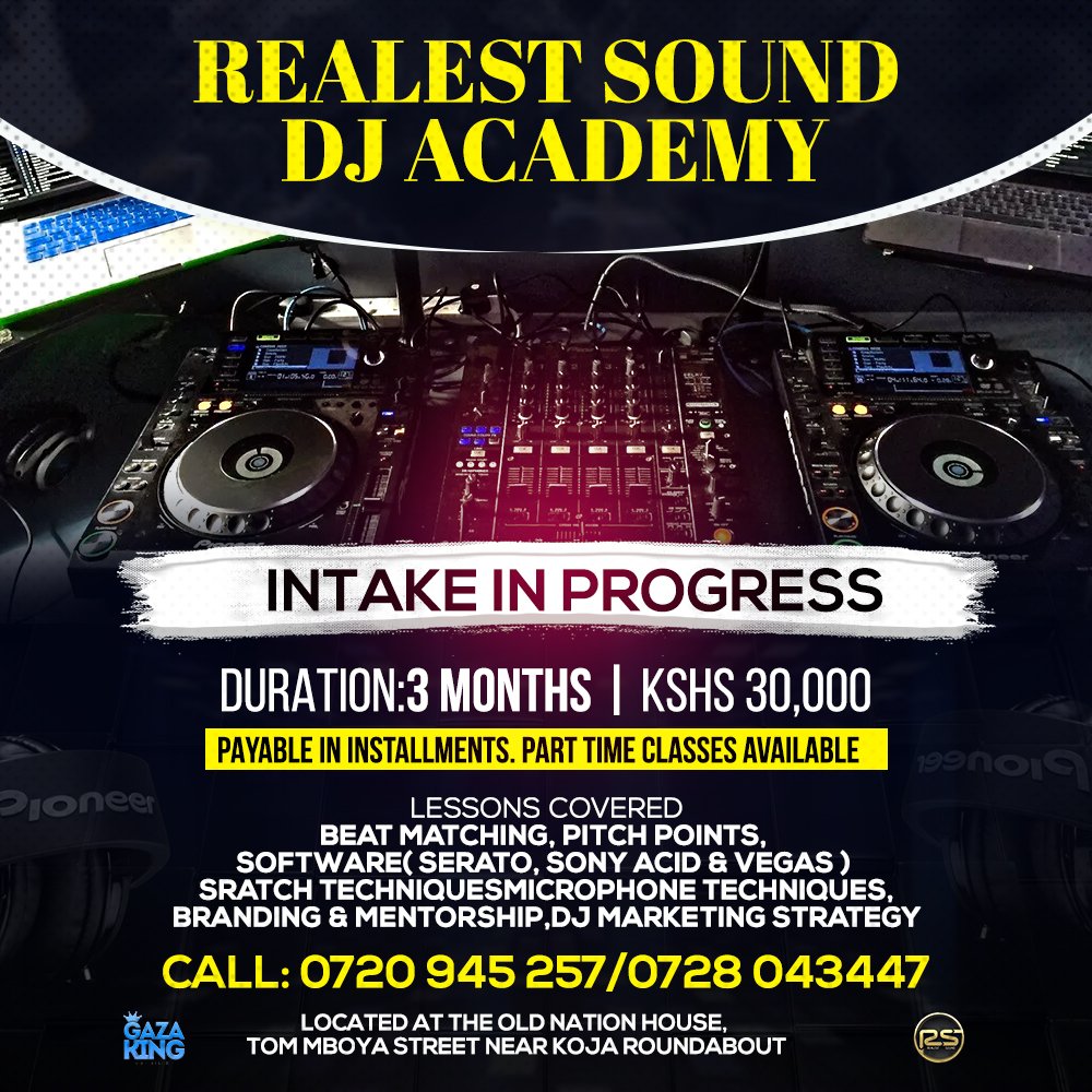 REALESTSOUNDS's tweet photo. #RealestSoundsDjAcademy
Book your space now✅✅
Cc @real_realestsounds
#TeamRealestSounds
#MrShallWe https://t.co/SMnEljupBt