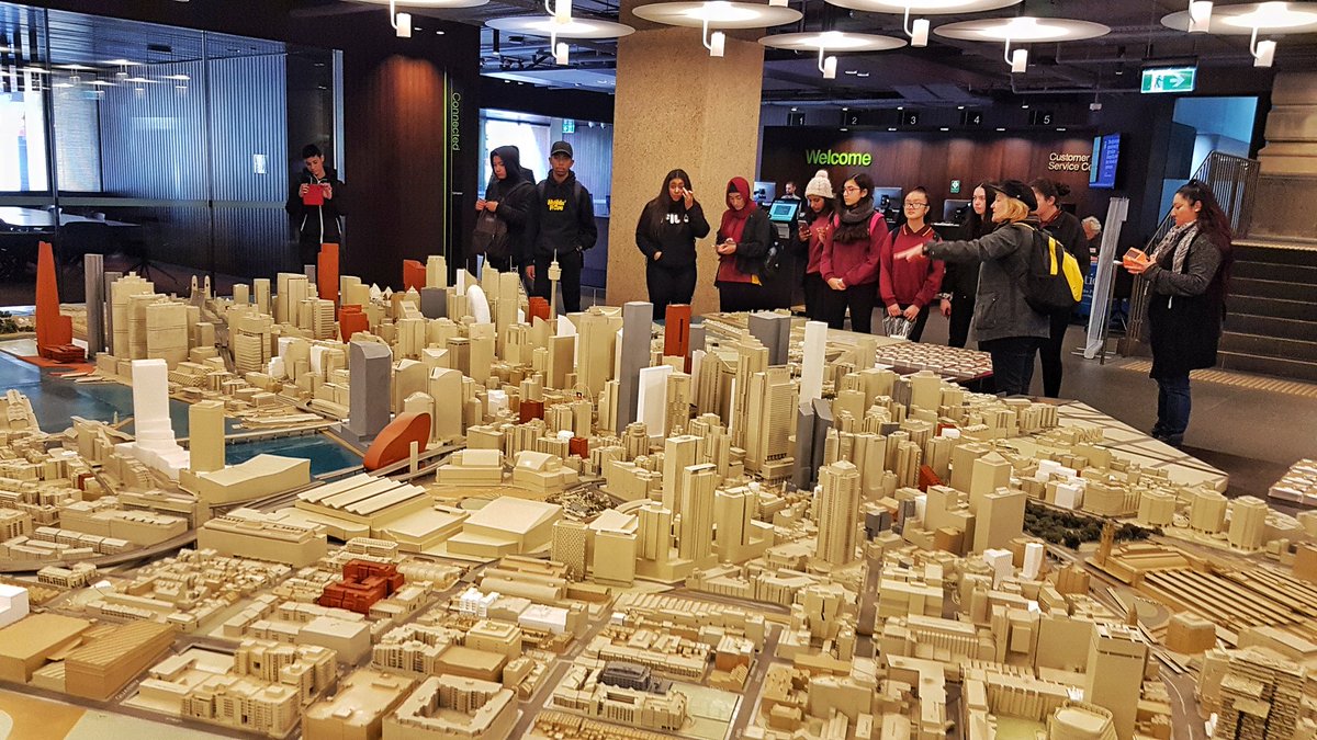 YouthFuturesUTS's tweet photo. #IMCSkyHigh students met at Sydney Town Hall to walk through the city and notice how we design cities. #Design #Architecture https://t.co/5QIbOO21d7