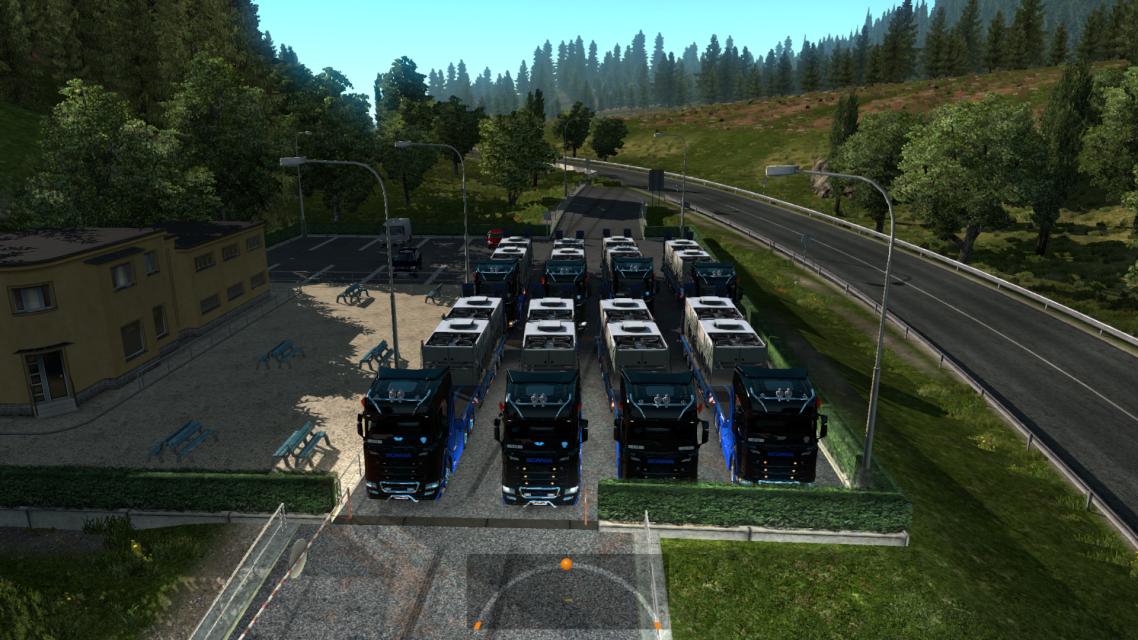 GtrEts2's tweet photo. European Truck Simulated 2GTR Fleet Intermodal Transport on August 5 https://t.co/uTRxp0qEaB