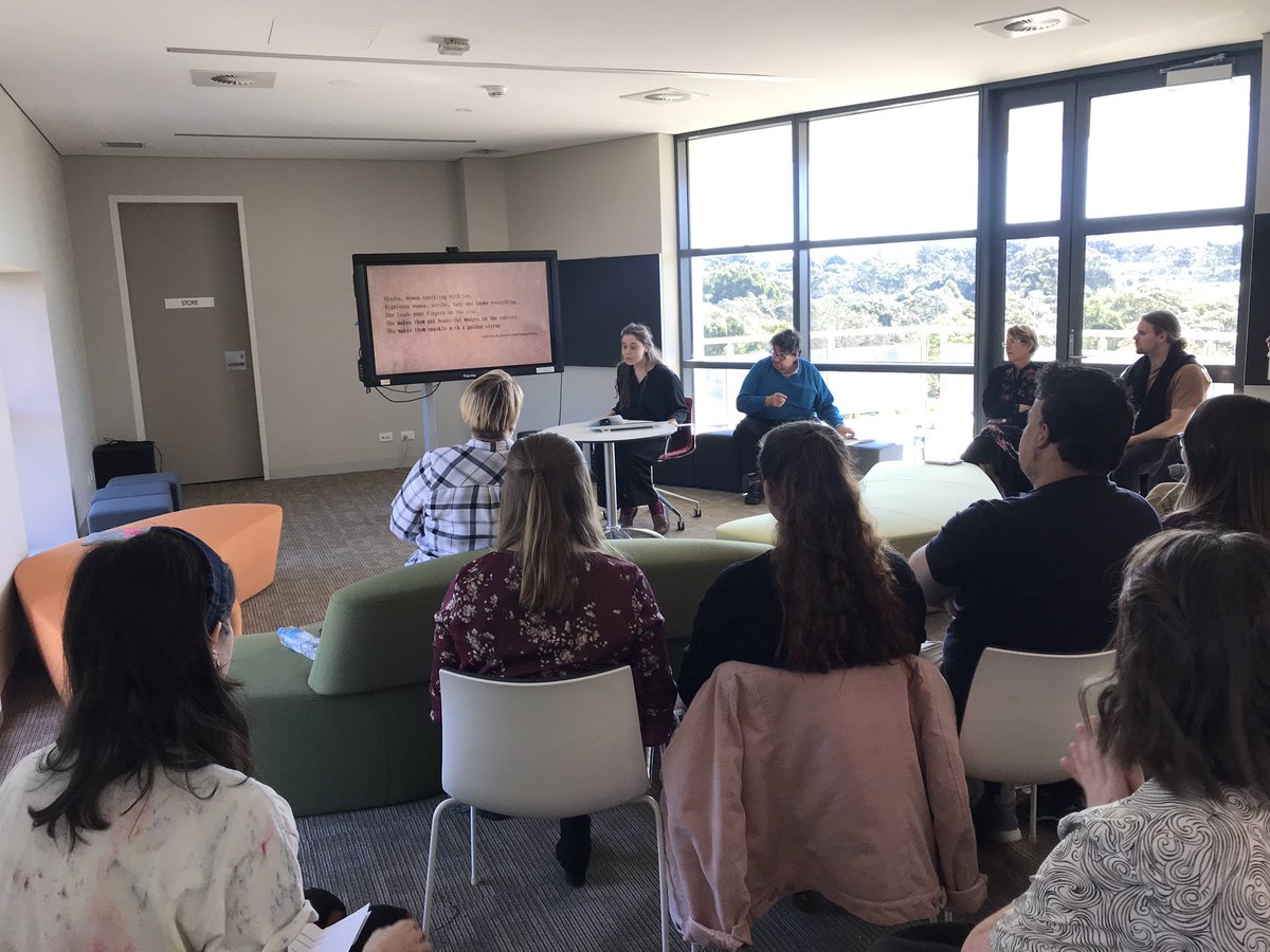 RKP_Industries's tweet photo. Proudly at @AncientHistMQ #MQHistoryTuesday seminar, showcasing cross-cultural interdisciplinary ‘Excellence in Undergraduate Student Research @Macquarie_Uni’, featuring Eva Rummery (Mesopotamia); Chaya Kasif (Israel); Stephanie McCarthy-Reece (Athens); &amp; Bethany Harriss (Aegean) https://t.co/m2RsMxcwTg