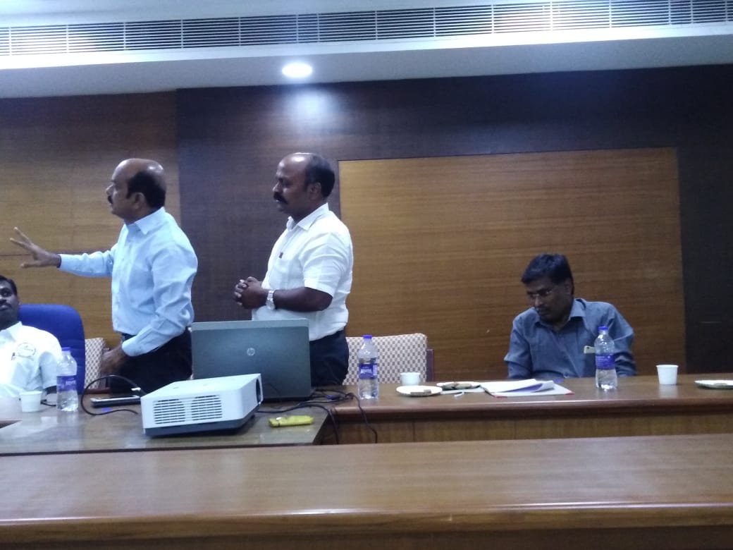 Hostia11's tweet photo. Dear EO's &amp; EC's, Yesterday (2.8.19) meeting with Mr. Muruganatham IAS at Chennai Secretariat from 10 am regarding Trade center and Another Meeting Attended at Chennai sidco office by 3 PM. Regards. R.Vadivelu, Secretary-HOSTIA https://t.co/BgzPsrL6k1