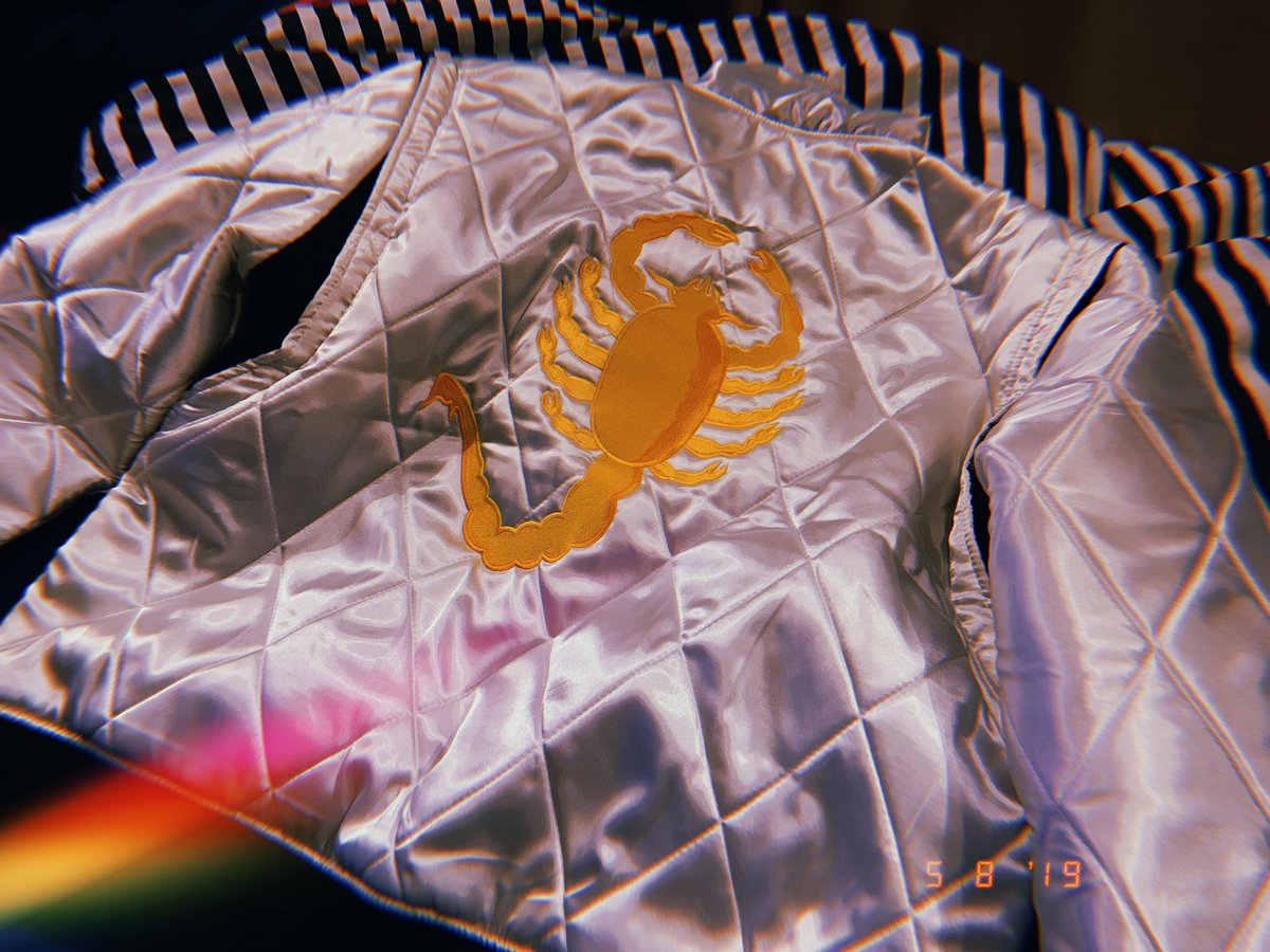 MuhammadTarek's tweet photo. Iโve been wanting to get this jacket since 2012. I finally did.
#Drive #ScorpionJacket https://t.co/YtRpBSOen2
