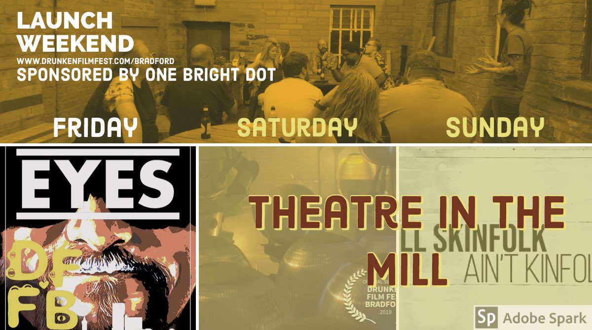 DFF_Bradford's tweet image. What are you doing this weekend? How about some free events at @EYESBrewing and @braduniarts