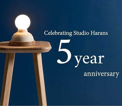 Studio Haran is 5 years old this week. Where the time has gone! We both feel unbelievably lucky that we get to do a job that the love everyday so thank you so much to everyone, you all give us so much encouragement.

We are going to be *giving away* one … ift.tt/2M52cGQ