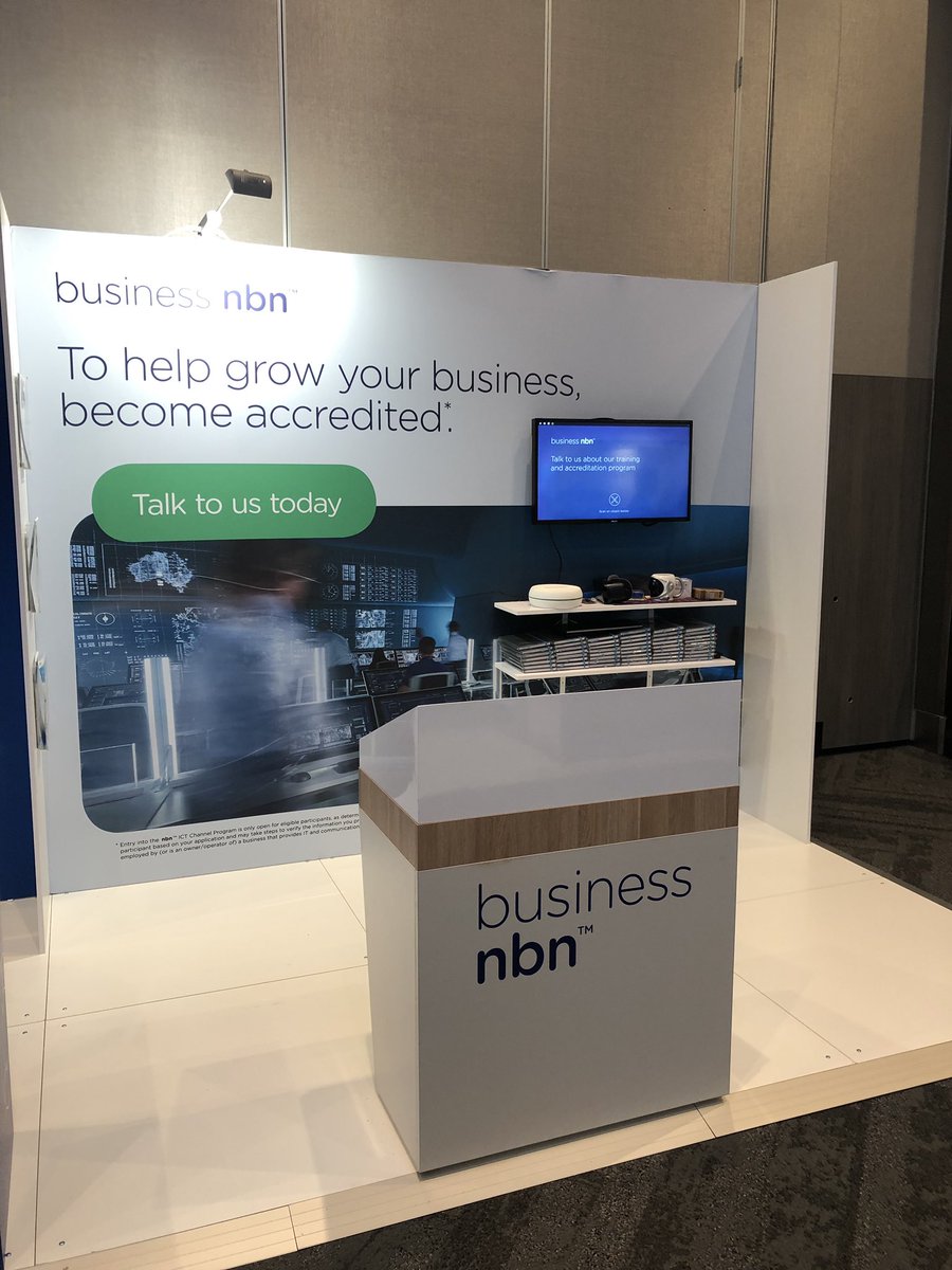 AsherTarren's tweet image. Ready for #TechX in Perth #businessnbn #DickerData