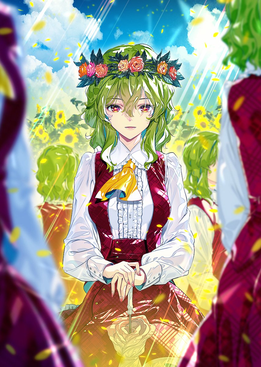 東方 今年の幽香畑は大豊作 東方 C96 風見幽香 T Co V ゾウノセ 秋季例大祭 あ ab のイラスト 東方 今年の幽香畑は大豊作 東方 C96 風見幽香 T Co V ゾウノセ 秋季例大祭 あ ab のイラスト