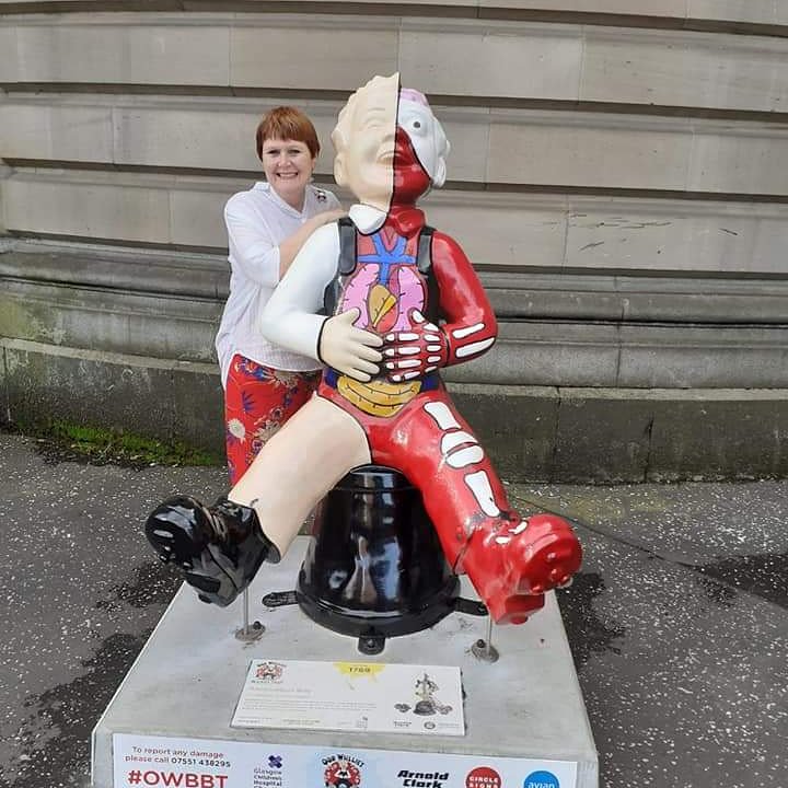 BiscuitJill's tweet image. @OWBIGBucket outside #TheMitchellLibrary #Glasgow #OWBBT #PeopleMakeGlasgow