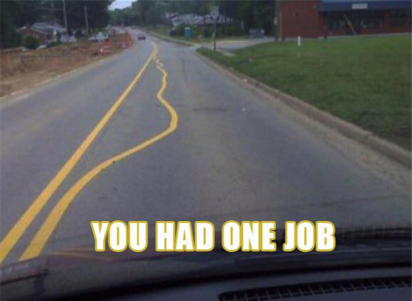 cherylt2000's tweet photo. You only had one job! #EmbarrassesMeIn5Words https://t.co/XmdQATPVFE