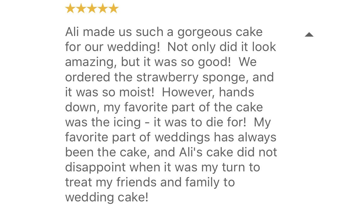 What a lovely review to wake up to today!