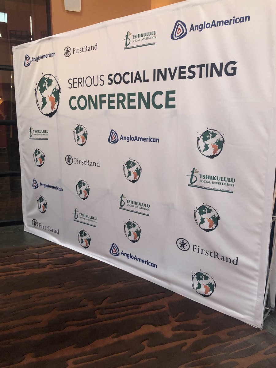 Tshikululu's tweet photo. Welcome the #ssiconference. We are ready to host an information packed day. @FirstRandCSI @AngloAmericanZA https://t.co/iYxrffSKy2