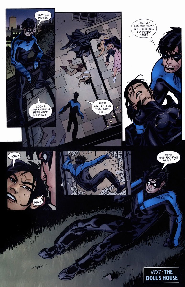 ShadowOfBatgirl's tweet photo. ❝ ʏᴏᴜ...ʏᴏᴜ ʜᴜʀᴛ ʙᴀʀʙᴀʀᴀ...ɪ ᴄᴏᴜʟᴅ sᴇᴇ...ʜᴇʀ ᴘᴀɪɴ. ᴇᴠᴇɴ ɪғ sʜᴇ...ᴄᴀɴ'ᴛ sʟᴀᴘ ʏᴏᴜ ᴀs...ʜᴀʀᴅ ᴀs ʏᴏᴜ ᴅᴇsᴇʀᴠᴇ...ᴛʜᴇɴ ɪ ᴡɪʟʟ. ɪᴛ's...ʀᴇᴛʀɪʙᴜᴛɪᴏɴ...ɪɴ ʜᴇʀ ɴᴀᴍᴇ. ❞

#PreNew52 #Batgirl #Nightwing https://t.co/VKEr25Zw7K