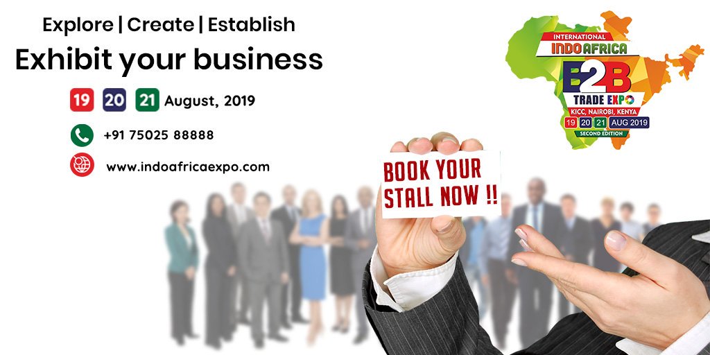 Trade shows bring together producers, exporters, importers, and the public, and a number of other stakeholders.
Join with Quickmarck to Book The space in Exhibition.
E-mail: book@indoafricaexpo.com
Website: indoafricaexpo.com
#tradeshows #fairs #expos
#TuesdayThoughts