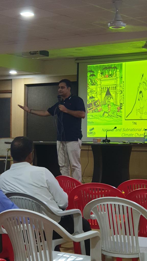 CANSouthAsia's tweet image. @nakulshandilya @CANSouthAsia presents #NAPCC and #SAPCC #INDIA