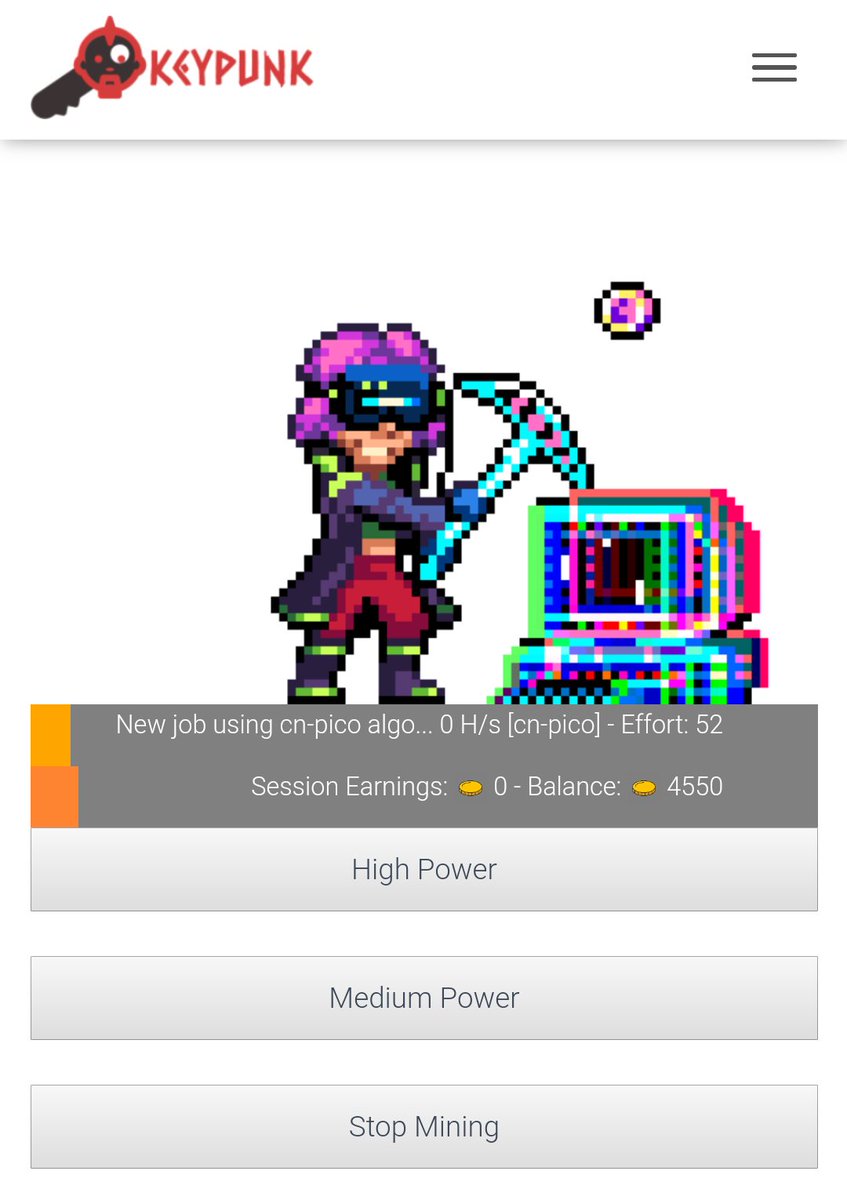 The KeyPunk Miner is back! keypunk.com/get-coins/mine…
#gamekeys #steamkey #freegame