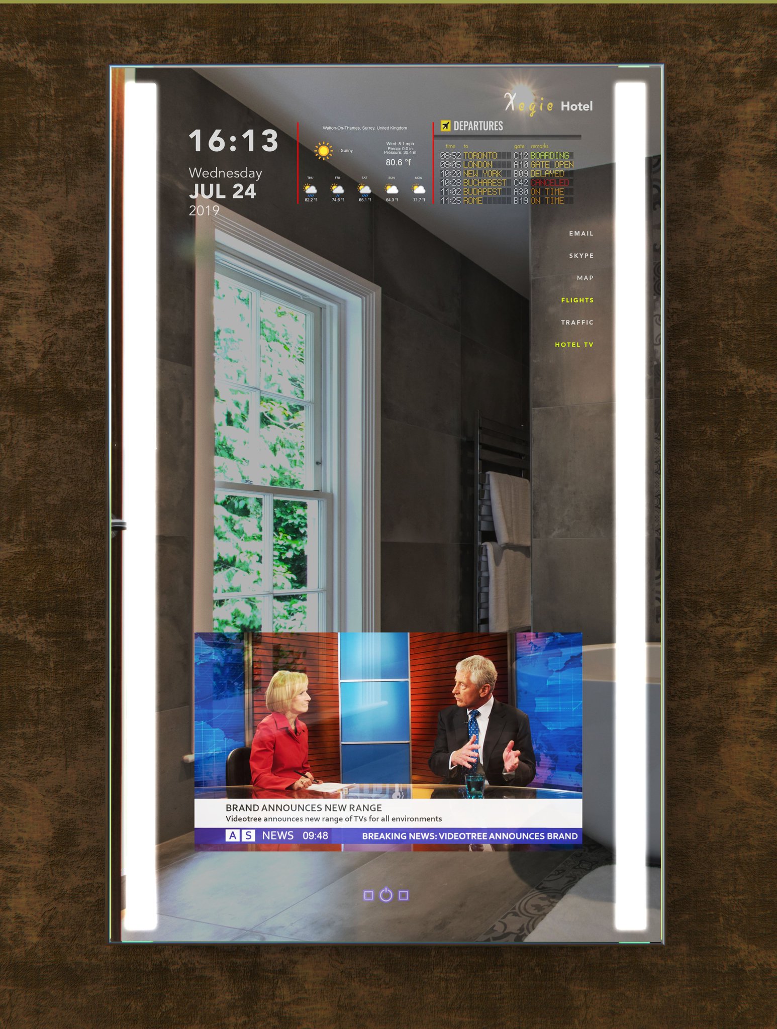 Videotree TVs on Twitter "ENDLESS CAPABILITY Exquisite Magic Mirror