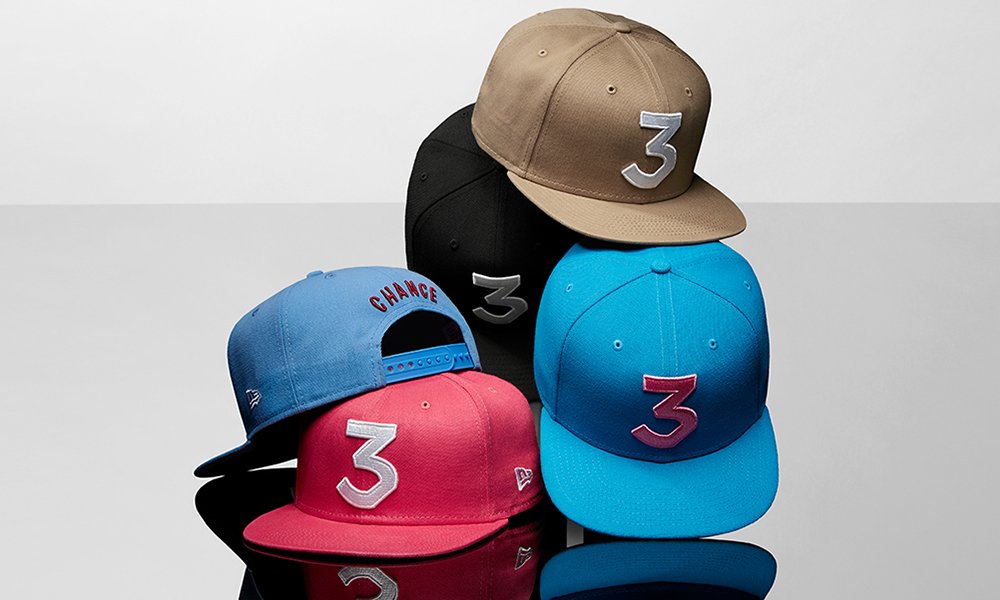 Chance  3 New Era Cap (Black) チャンスザラッパー