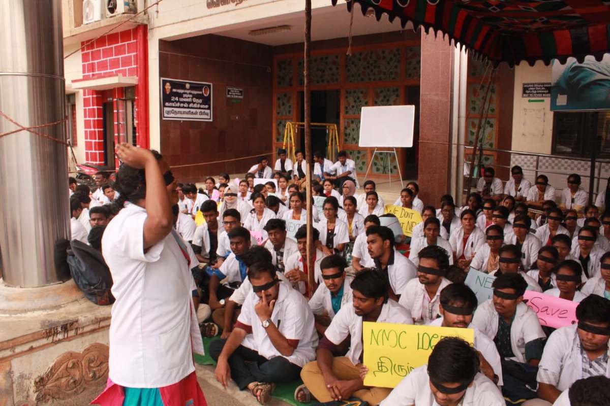 Dinesh (@dinesh_medico) on Twitter photo protest against the nmc bill in our college .please don't gamble with the life of the common people.Don't destroy the standard and nobleness of medical profession.#SayNoToNmc <a href="/drharshvardhan/">Dr Harsh Vardhan</a> <a href="/DrHVoffice/">DrHarshVardhanOffice</a> <a href="/rashtrapatibhvn/">President of India</a> <a href="/PMOIndia/">PMO India</a> protest against the nmc bill in our college .please don't gamble with the life of the common people.Don't destroy the standard and nobleness of medical profession.#SayNoToNmc <a href="/drharshvardhan/">Dr Harsh Vardhan</a> <a href="/DrHVoffice/">DrHarshVardhanOffice</a> <a href="/rashtrapatibhvn/">President of India</a> <a href="/PMOIndia/">PMO India</a>