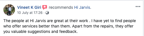 hellojarvis's tweet image. We love our customers and they return the love equally. 😁
#reviews