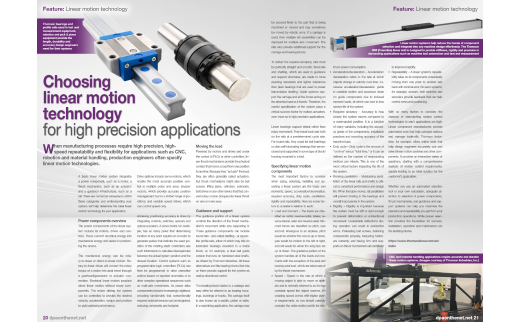 DPAONTHENET's tweet photo. Choosing #linearmotion #technology for high precision applications @Thomson_Ind https://t.co/DMpH9AmGw0 https://t.co/NFOJSy6pCk