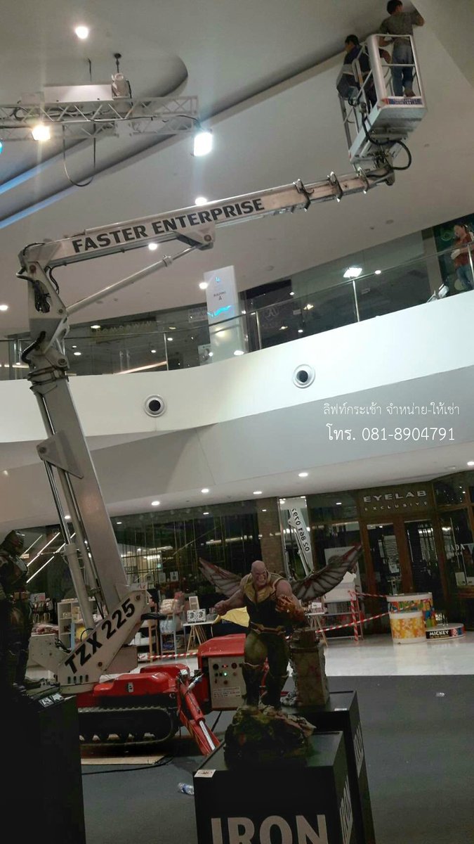 🔸 หน้างาน เอ็มควอเทียร์ (EmQuartier)

🔰 รุ่น PALAZZANI TZX225
ความสูง 22.5 เมตร  สามารถใช้ภายในอาคารได้ ทำงานได้ 2 ระบบ (ไฟฟ้ากับเครื่องยนต์)

#fasterent #ลิฟท์กระเช้า #ให้เช่ารถกระเช้า #boomlift #spiderlift #tzx250 #palazzani #รถกระเช้า #highman #บูมลิฟท์ #สไปเดอร์ลิฟท์