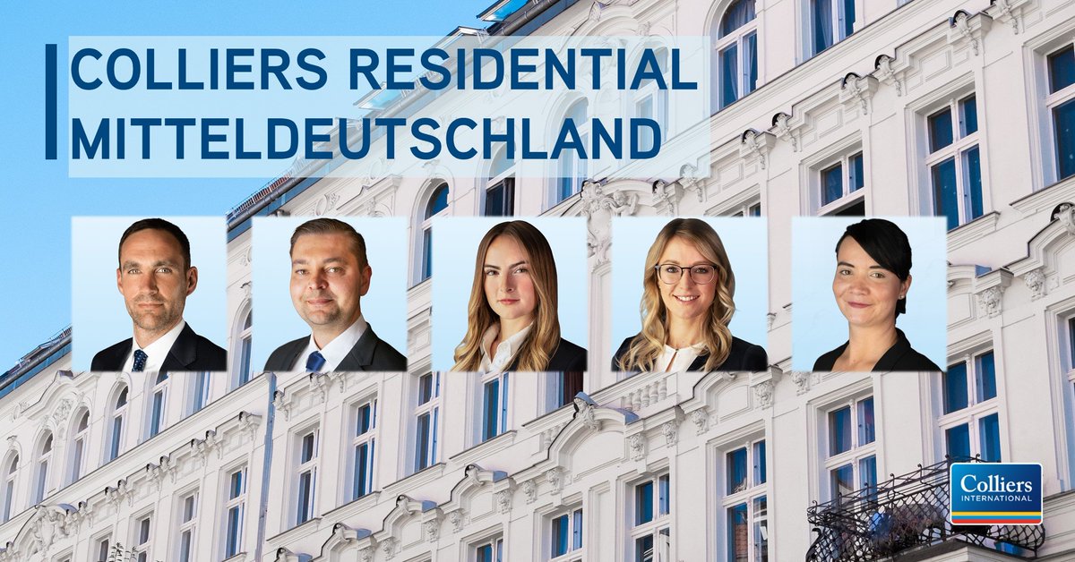 Colliers Germany (@colliersgermany) on Twitter photo Colliers ist in #Leipzig weiter auf Expansionskurs und komplettiert sein Residential-Team in Mitteldeutschland: bit.ly/2YEKps0 Colliers ist in #Leipzig weiter auf Expansionskurs und komplettiert sein Residential-Team in Mitteldeutschland: bit.ly/2YEKps0