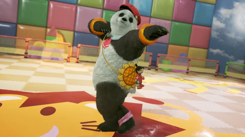 javi_khoso's tweet photo. It makes me happy than panda from tekken is a female character and she's literally just a fucking panda with a purse they didn't make her some weird ass curvy sexy furry girl with giant boobs or w/e. also she's ADORABLE I'M DYING https://t.co/f4o1ZA4FEN