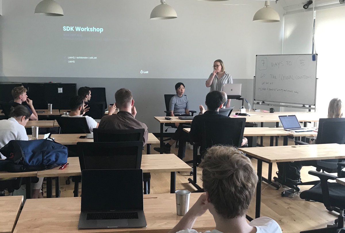 RachBLondon's tweet image. Great session at @ironhack yesterday with @yuki_sat - covering blockchain and getting your first job as a developer.👩‍💻