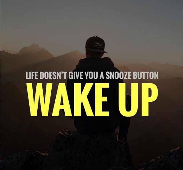 [WAKE UP!]

The snooze button ain't bringing you nothing by a dream kill. If you want your life to change YOU have to change. If you want your life to be better YOU have to be better! No more excuses, get up and get it done! 

#Motivation #Dreams #Goals #Gym #Success #NoExcuses