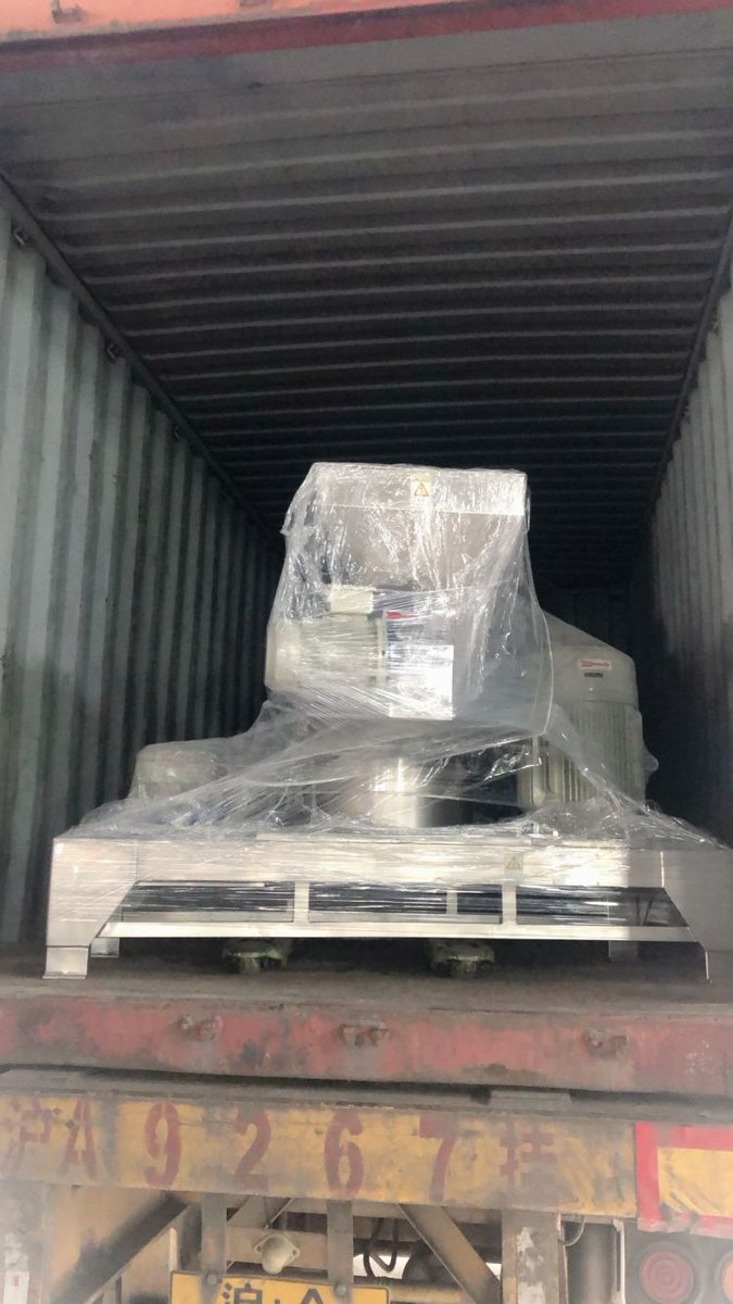 Monicaliulijuan's tweet image. One more container is being sent to New Zealand.[呲牙][呲牙]
#AirClassifierMill #PulverizerMachine #ScrewFeeder