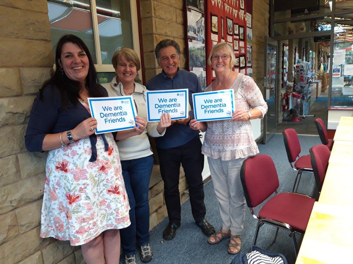 Dementia Friends Training Session 1
Cllr S. Rainford, Town Clerk, Cllr H. Gee &amp; Cllr R. Adamson