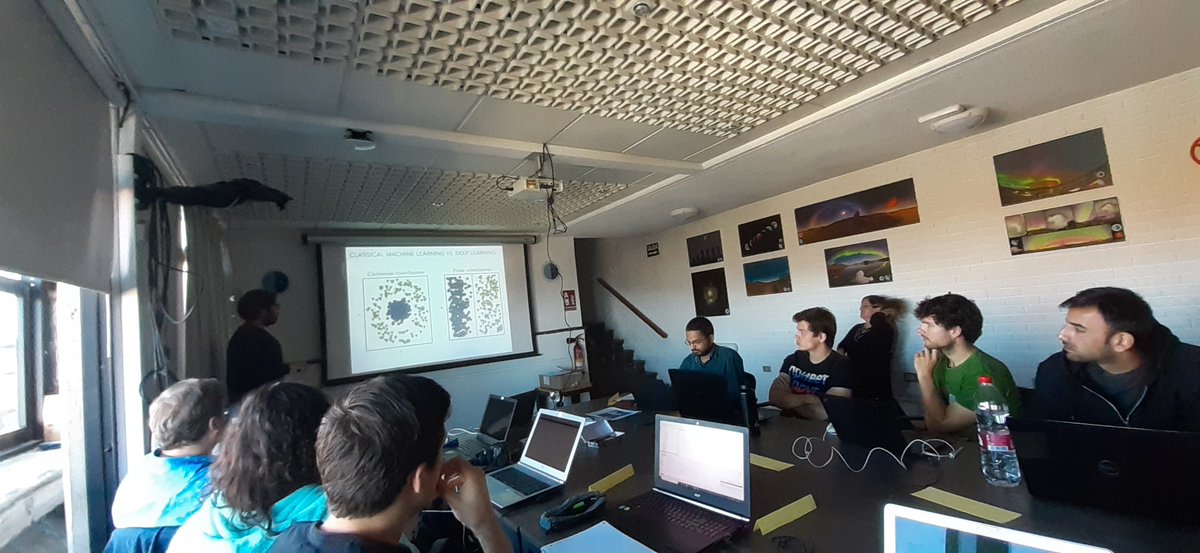 hypnus1003's tweet image. @aasensior  give us an introduction to deep learning. @IAC_Astrofisica @estsolarnet #solarnet #summerschool