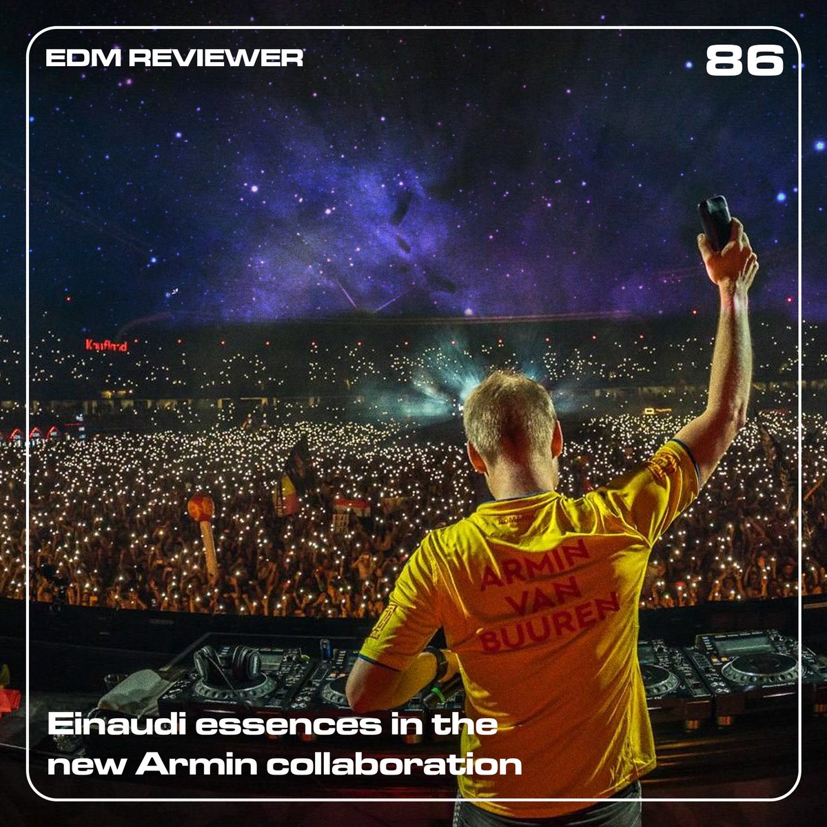 🌌 @arminvanbuuren presents Rising Star feat. @AlexandraBadoi – Cosmos ➡️ 86/100 • Heavenly break section • Sweet vocal by Alexandra Badoi • Trance at its best READ THE REVIEW HERE ⬇️ ow.ly/80aA50vpcbN