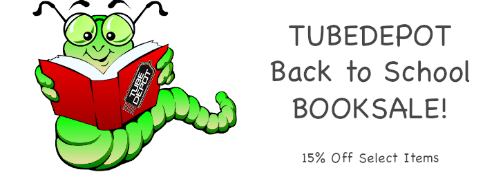 TubeDepot's tweet photo. It's that time of year again - time for the TubeDepot Back to School Book Sale. Click the link below for some of our best books at a great price!

https://t.co/mdLL0AuUIL https://t.co/32aAT48pDK