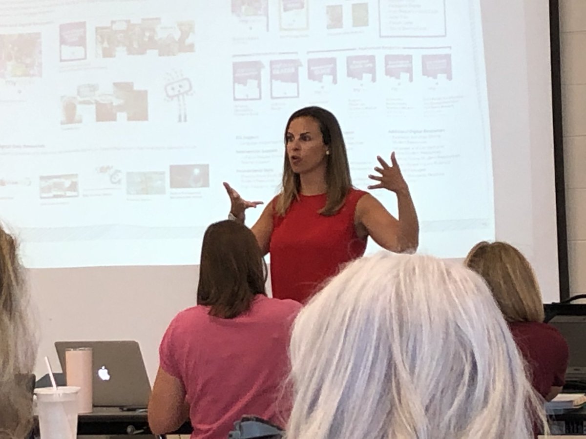 Learning has already started at S-DCSC; K-2 teachers are being trained on new their new materials. #SDLearningtoLead