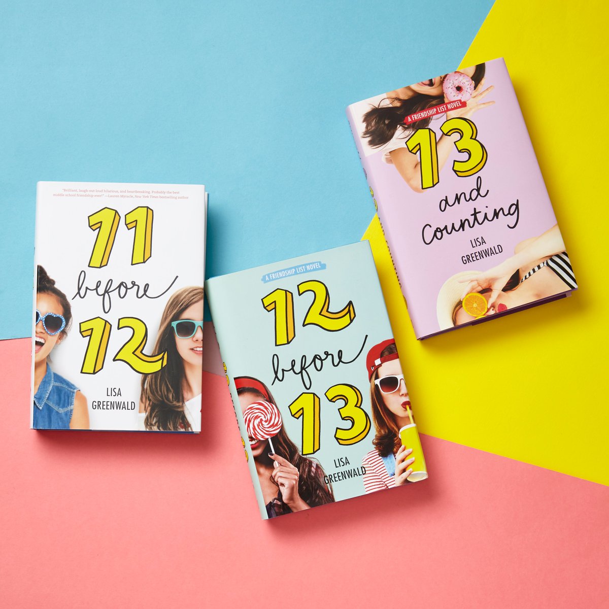 Two best friends. Thirteen goals to master middle school. One summer apart. Catch all the drama, friendship, and 💙 in the FRIENDSHIP LIST trilogy!
#bookbirthday #friendshiplist #middlegradereads