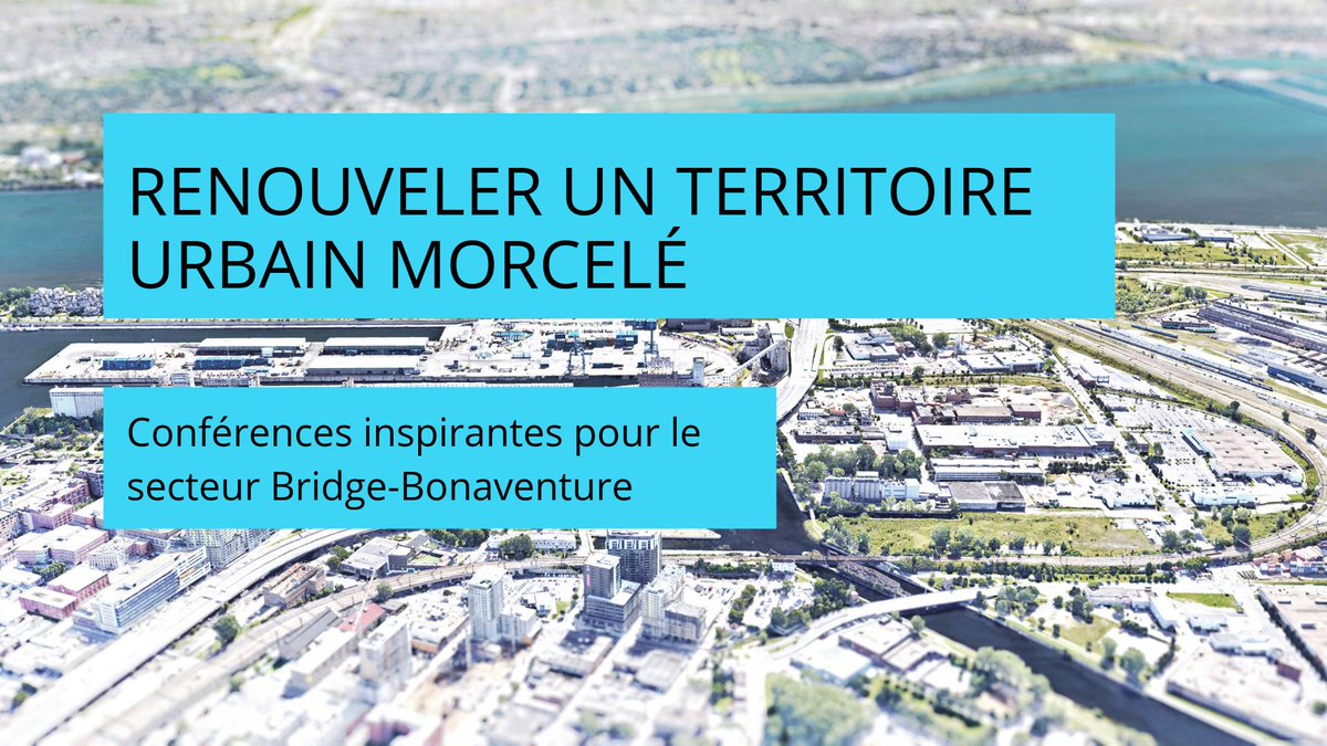 OCPMontreal's tweet photo. BRIDGE-BONAVENTURE
La programmation du colloque est disponible!
Pour consulter le programme : https://t.co/qP4Mv8boQ8
Inscrivez vous ici : https://t.co/ef9yVaLoQF…
* Gratuit et ouvert à tous - Inscription obligatoire
#bridgeBonaventure #opcm #consultationpublique #cmmtl https://t.co/QdwVOz0efY
