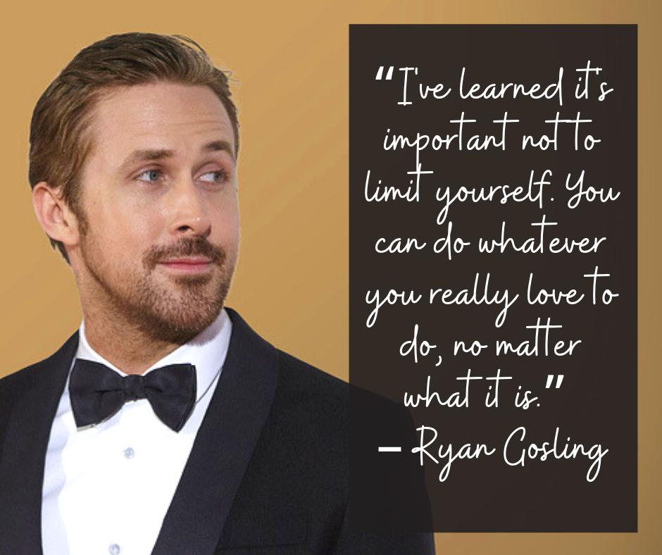 Who you are, exactly as you are, is awesome! Peer pressure and social stigmas impact us all. Find the inspiration to do your own thing substance free. Sometimes your favorite celebrities teach great lessons. #inspiration #drugfree #confidence #celebrityinspiration #ryangosling