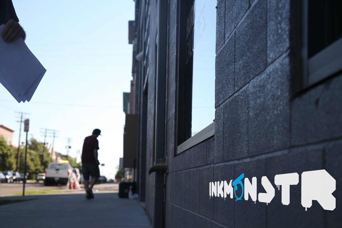inkmonstr's tweet photo. We installed some #WindowWraps for #PlatformStrength and felt inspired. What inspires you? #Inspire #InkMonstr https://t.co/Dt91YfUPY8