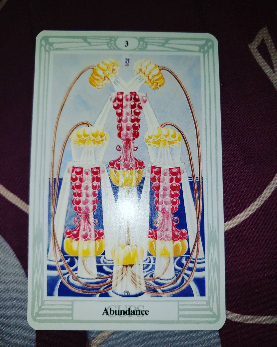 RosebudEBSHC's tweet photo. Be true to yourself and don't seek approval from outside sources. Those who love being themselves in whatever they do, experience the positive flow of abundance daily. I AM......

#thoth #abundance #3ofcups #authentic #iam  #betruetoyourself #noapprovalneeded https://t.co/7KMB0vT7we