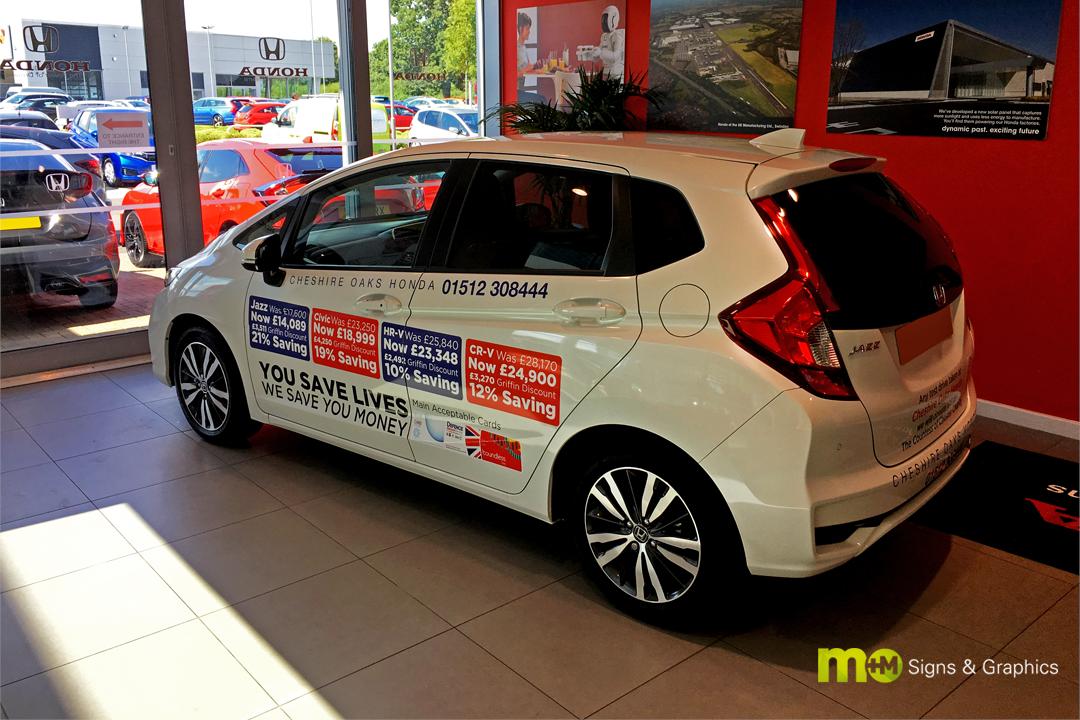 MMSignsGraphics's tweet image. New Jazz livery fitted at Holdcroft Honda Cheshire Oaks.
Brand awareness always makes a statement. 😎

@Holdcroft_Group  @Metamarkuk 
#Holdcroft #BrandAwareness #Metamark